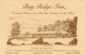 Front of the Bay Ridge Inn Menu: image by Kyle Foss.